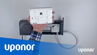 Installasjonsfilm for Uponor Smatrix Wave Plus Manøverpanel I167 NORSK [upl. by Gilbertson]