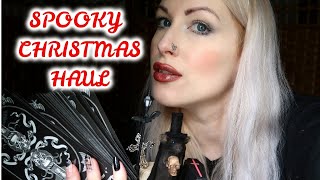 Christmas Spooky Haul 🎄👻 Spooky Things I Got For Christmas [upl. by Bilat]