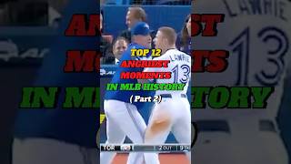 TOP 10 ANGRIEST MOMENTS IN THE MLB  PART 2 baseball baseballclassic mlb [upl. by Haneen913]