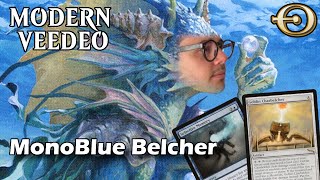 The craziest Modern Combo deck MonoBlue Belcher  Modern  MTGO [upl. by Emeline381]