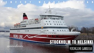 Viking Line  Viking Gabriella Cruise  Stockholm to Helsinki Finland [upl. by Helga]