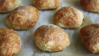 No Knead Crusty Rolls  Easier Than You Think [upl. by Erde885]