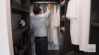 Practical Interior Design Tips  The Walk in Wardrobe [upl. by Eilerua]