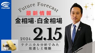 《最新情報》NYゴールド・金先物・白金先物：今日は米小売売上高に注目！タイムサイクルの状況は？【金価格・白金価格】テクニカル分析でみた見通しと戦略 200240215配信 [upl. by Notrab]