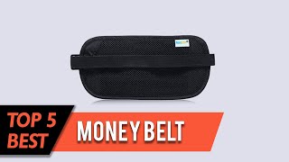 Top 5 Best Money Belts  for WomenMen Fits Passport Wallet Phone amp Personal Items  Review 2023 [upl. by Autrey]