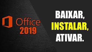 Como Baixar Instalar e Ativar o PACOTE OFFICE 2019 l DIRETO DA MICROSOFT l PTBR  NOVO MÉTODO [upl. by Dayiz]