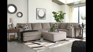 Ballinasloe Sectional by Ashley 80702  SpeedyFurniturecom [upl. by Ahsienad]