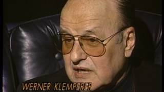 Werner Klemperer1992 TV Interview Hogans Heroes [upl. by Roselyn]