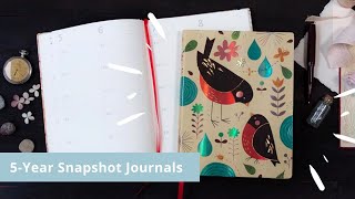 Introducing Paperblanks 5Year Snapshot Journals [upl. by Aicina]