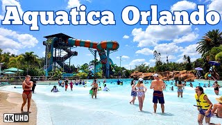 Aquatica Orlando Water Park 2024 [upl. by Nnyladnarb]