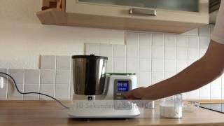 Schneller Eiskaffee Aldi QuiggStudio Küchenmaschine  ThermomixKlon [upl. by Irehs991]