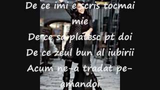 Madalina Manole Si vei pleca Lyrics [upl. by Enelak]