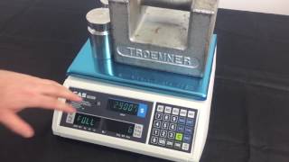 S2000Jr Price Computing Scale  How to Calibrate [upl. by Lyrak]