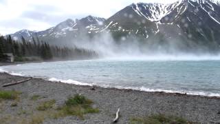 Katabatic Winds  Extreme Gusts in Kluane National Park Yukon Canada [upl. by Herb]