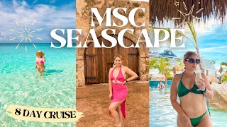 MSC SEASCAPE•8 Day Caribbean Cruise• Bahamas Puerto Rico Dominican Republic Ocean Cay [upl. by Rihaz830]