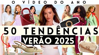 🔴50 TENDÊNCIAS VERÃO 2025  O que JÁ ESTÁ NA MODA E VAI BOMBAR na PRIMAVERA VERÃO 2025  Maga Moda [upl. by Leopold]