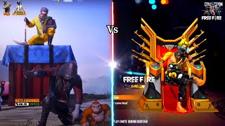 Tik Tok Free Fire Vs PUBG Tik Tok Free Fire Tik Tok PUBG pubg vs freefire 165 [upl. by Annoyk]