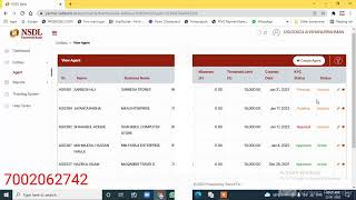 NSDL payment Bank distributor login amp retail login kaise karte hain [upl. by Nairadas414]