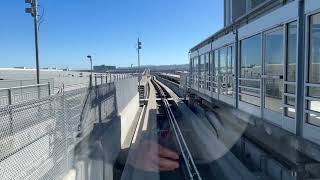 SFO Airport Airtrain Blue Line Part 1 [upl. by Nnire600]