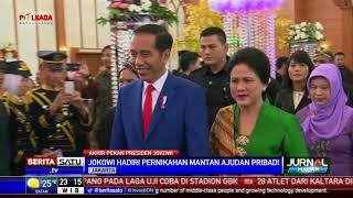 Jokowi Hadiri Resepsi Pernikahan Mantan Ajudan Pribadinya [upl. by Einolem]