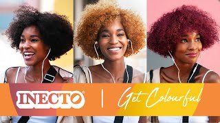 Bring a pop of Colour to the world with Inecto Come on GetColourful [upl. by Nodnal499]