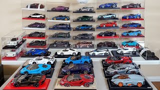 Meet my 40000 118 Model Car Collection [upl. by Lemmy697]