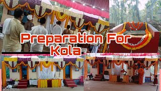 Preparation for KOLA ನಮ್ಮ ಮನೆ ಕೋಲ ನೋಡ್ಲಿಕ್ಕೆ ಮುಂಬೈ ಯಿಂದ ಗೆಸ್ಟ್  Fun Vlog [upl. by Airlee452]