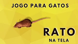 👉Jogos para gatos  RATO na TELA [upl. by Kerr229]