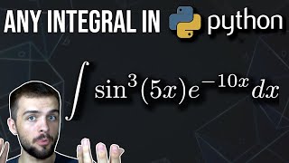 Integration in PYTHON Symbolic AND Numeric [upl. by Verdi250]