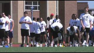 Donielle Gillians RB Class of 2011 National Underclassmen Football Combine Camp  Dallas 2010 [upl. by Benedetta]