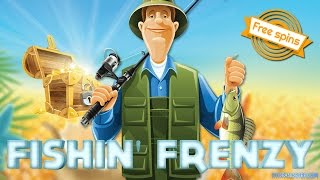 Fishing Frenzy Bookies Slot with FREE SPINS BONUS [upl. by Notlrac933]