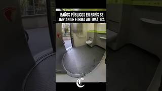 🚿 Limpieza Automatizada en Baños Públicos de París innovación tecnología curiosidades sabiasque [upl. by Aber]