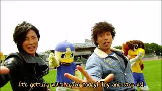 the kyoryugers and Cavgu team sing Gaburincho of Music AMV [upl. by Favin]