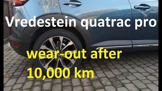 Vredestein Quatrac Pro after 10000km  How much did they wear out [upl. by Sotsirhc]