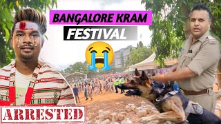 Big Problem😭😭😭 Bangalore Karam Festival Me Huwa Lafada Singer Nitesh Kachhap amp Victor Lakra [upl. by Marchese]