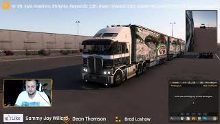 American Truck Simulator Live Stream  Australian Mods  Kenworth K200ampT908 [upl. by Venezia151]