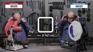 Evolution Power Tools  Cutting Evolved  Abrasive vs Cold Cutting Saws [upl. by Chlori905]