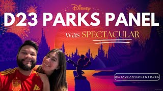 D23 PARKS SHOWCASE REVIEW ALL THE NEW RIDES AND LANDS ANNOUNCED  VILLAINSLAND MONSTERS INC LAND [upl. by Birdt713]