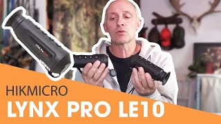 Thermiquevoici les frères Lynx Pro LE10 et LH15 de HIKmicro [upl. by Sahc]