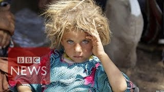 Who are the Yazidis In 60 seconds  BBC News [upl. by Cattier]