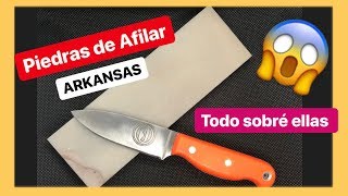 ✅ Piedras de Afilar Naturales 🔪  Arkansas  💯 [upl. by Tann]