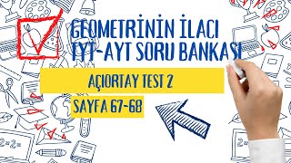 ACİL YAYINLARI GEOMETRİNİN İLACI SORU BANKASIAçıortay Test 2 [upl. by Wernick392]