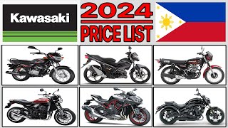 Kawasaki Motorcycle Price List In Philippines 2024 [upl. by Ynhoj]