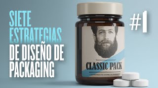 DISEÑO GRÁFICO de PACKAGING 📦 Estrategia Nº 1  Classic Pack clásica [upl. by Adlesirc]