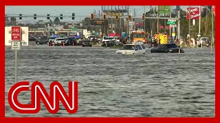 Stunning videos show devastating aftermath of Hurricane Milton [upl. by Pul]