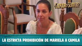 Mariela prohibe a Camila entrar al área de los señores  ¿Ganar o Servir  Canal 13 [upl. by Nadab]