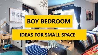 50 Cools Boy Bedroom Designs Ideas for Small Space 2017 [upl. by Hersh]