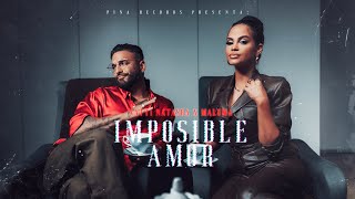 Natti Natasha x Maluma  Imposible Amor Official Video [upl. by Gratia168]