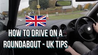 How to drive on roundabouts  UK Driving Tips [upl. by Nivets215]