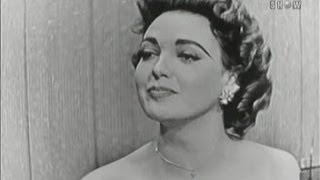 Whats My Line  Ford Frick Linda Darnell Garry Moore panel Mar 25 1956 [upl. by Skutchan]